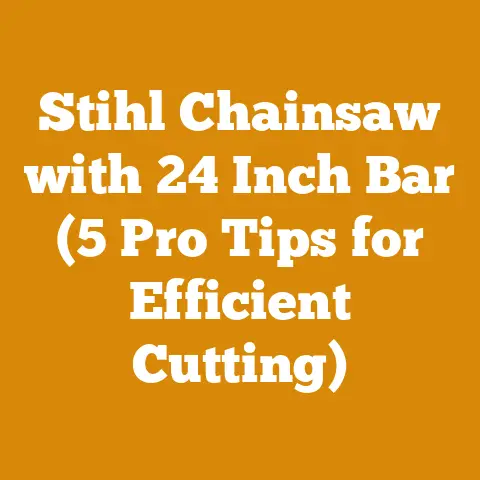 Stihl Chainsaw with 24 Inch Bar (5 Pro Tips for Efficient Cutting)
