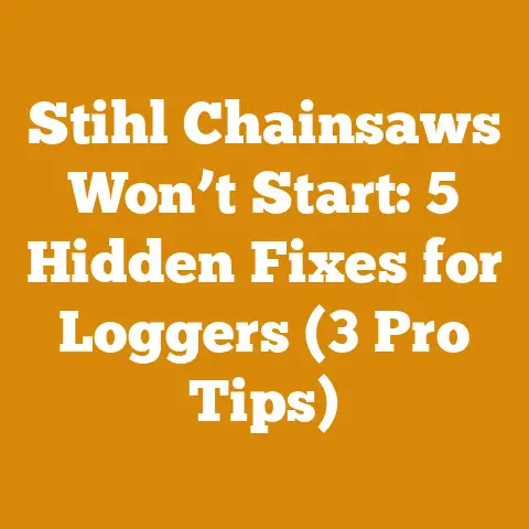 Stihl Chainsaws Won’t Start: 5 Hidden Fixes for Loggers (3 Pro Tips)