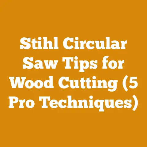 Stihl Circular Saw Tips for Wood Cutting (5 Pro Techniques)