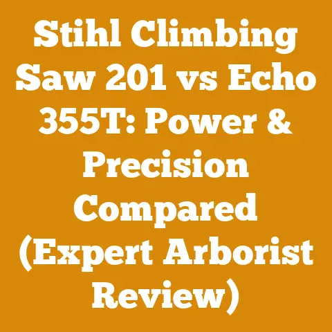 Stihl Climbing Saw 201 vs Echo 355T: Power & Precision Compared (Expert Arborist Review)