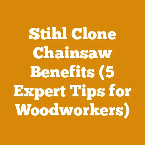 Stihl Clone Chainsaw Benefits (5 Expert Tips for Woodworkers)