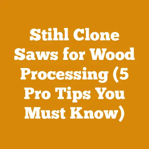 Stihl Clone Saws for Wood Processing (5 Pro Tips You Must Know)
