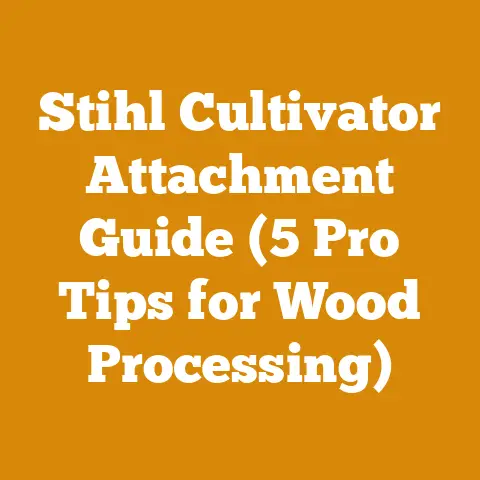 Stihl Cultivator Attachment Guide (5 Pro Tips for Wood Processing)