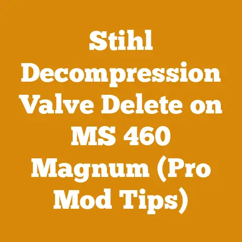 Stihl Decompression Valve Delete on MS 460 Magnum (Pro Mod Tips)