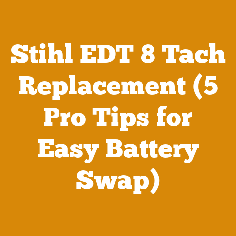 Stihl EDT 8 Tach Replacement (5 Pro Tips for Easy Battery Swap)