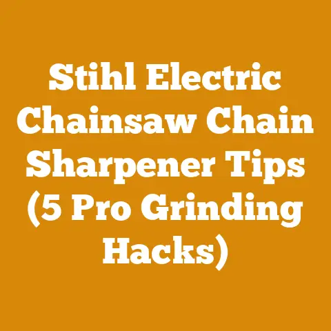 Stihl Electric Chainsaw Chain Sharpener Tips (5 Pro Grinding Hacks)