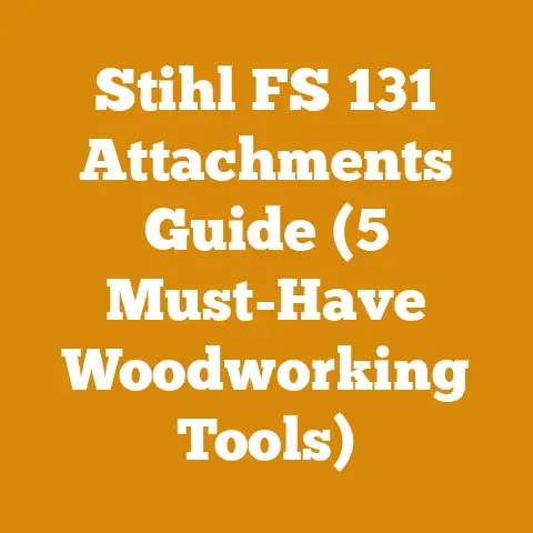 Stihl FS 131 Attachments Guide (5 Must-Have Woodworking Tools)