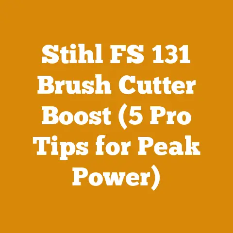 Stihl FS 131 Brush Cutter Boost (5 Pro Tips for Peak Power)