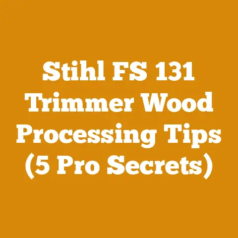 Stihl FS 131 Trimmer Wood Processing Tips (5 Pro Secrets)