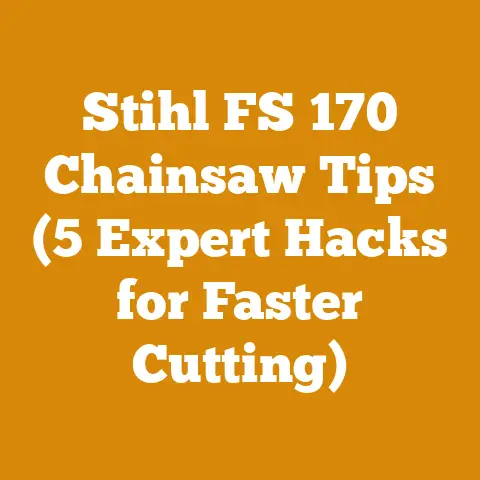 Stihl FS 170 Chainsaw Tips (5 Expert Hacks for Faster Cutting)