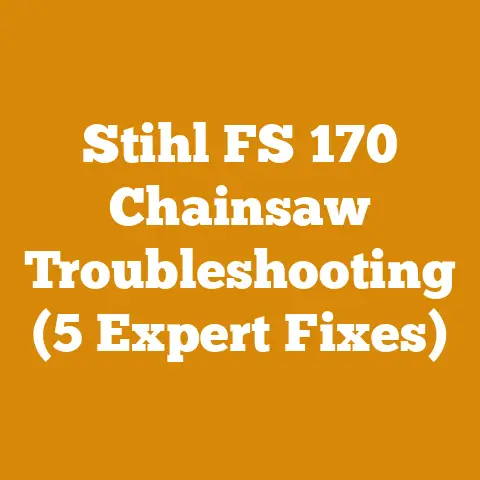 Stihl FS 170 Chainsaw Troubleshooting (5 Expert Fixes)