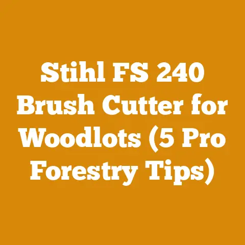 Stihl FS 240 Brush Cutter for Woodlots (5 Pro Forestry Tips)