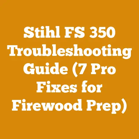 Stihl FS 350 Troubleshooting Guide (7 Pro Fixes for Firewood Prep)