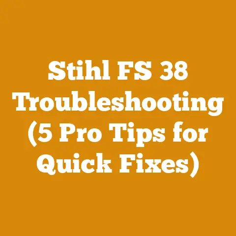 Stihl FS 38 Troubleshooting (5 Pro Tips for Quick Fixes)