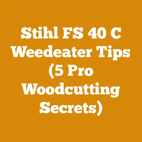 Stihl FS 40 C Weedeater Tips (5 Pro Woodcutting Secrets)