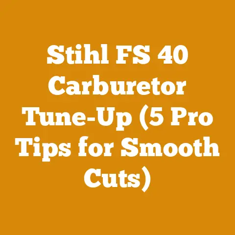 Stihl FS 40 Carburetor Tune-Up (5 Pro Tips for Smooth Cuts)