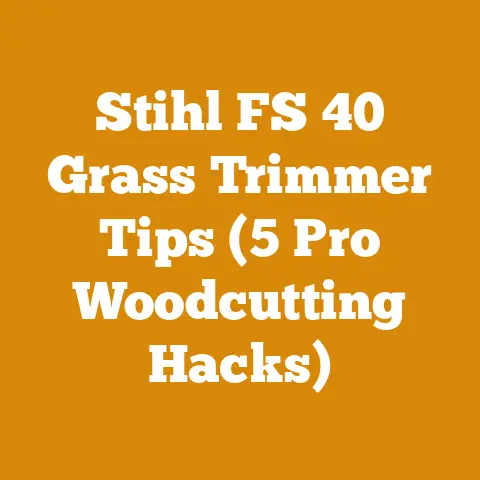 Stihl FS 40 Grass Trimmer Tips (5 Pro Woodcutting Hacks)