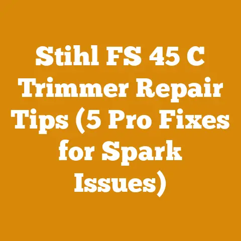 Stihl FS 45 C Trimmer Repair Tips (5 Pro Fixes for Spark Issues)