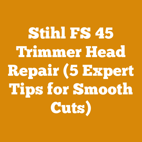 Stihl FS 45 Trimmer Head Repair (5 Expert Tips for Smooth Cuts)