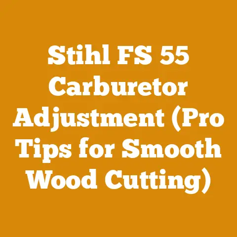 Stihl FS 55 Carburetor Adjustment (Pro Tips for Smooth Wood Cutting)