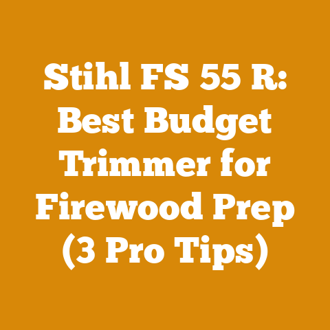 Stihl FS 55 R: Best Budget Trimmer for Firewood Prep (3 Pro Tips)