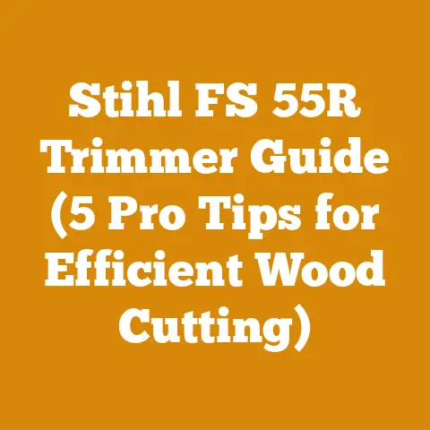 Stihl FS 55R Trimmer Guide (5 Pro Tips for Efficient Wood Cutting)
