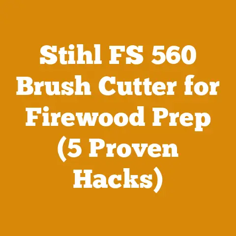 Stihl FS 560 Brush Cutter for Firewood Prep (5 Proven Hacks)