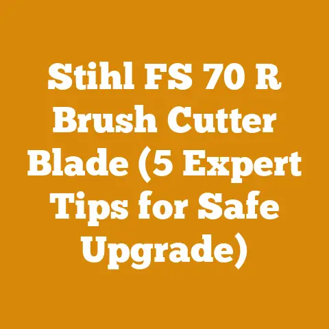 Stihl FS 70 R Brush Cutter Blade (5 Expert Tips for Safe Upgrade)