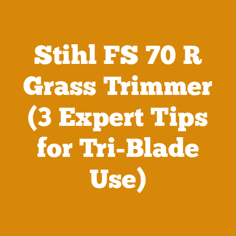 Stihl FS 70 R Grass Trimmer (3 Expert Tips for Tri-Blade Use)