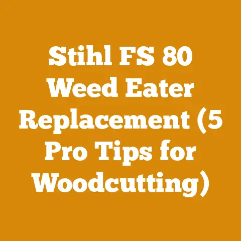 Stihl FS 80 Weed Eater Replacement (5 Pro Tips for Woodcutting)