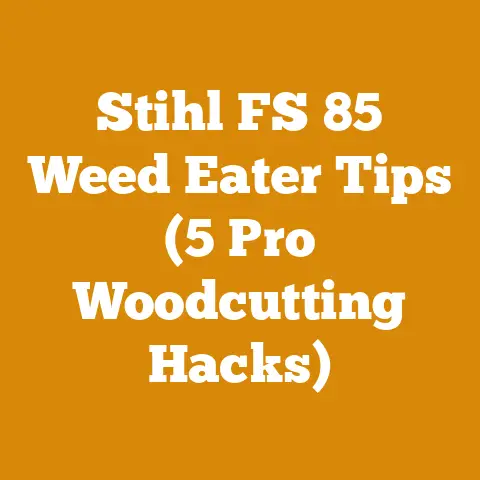 Stihl FS 85 Weed Eater Tips (5 Pro Woodcutting Hacks)