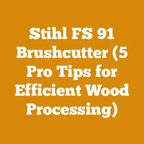 Stihl FS 91 Brushcutter (5 Pro Tips for Efficient Wood Processing)