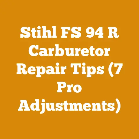 Stihl FS 94 R Carburetor Repair Tips (7 Pro Adjustments)