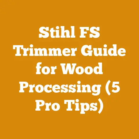 Stihl FS Trimmer Guide for Wood Processing (5 Pro Tips)