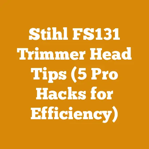 Stihl FS131 Trimmer Head Tips (5 Pro Hacks for Efficiency)