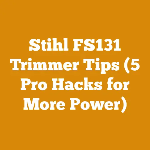 Stihl FS131 Trimmer Tips (5 Pro Hacks for More Power)