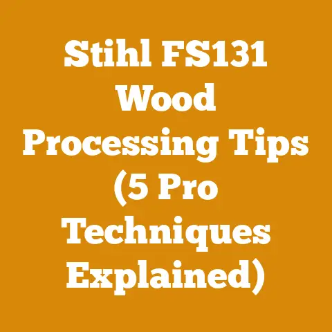 Stihl FS131 Wood Processing Tips (5 Pro Techniques Explained)