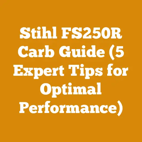 Stihl FS250R Carb Guide (5 Expert Tips for Optimal Performance)