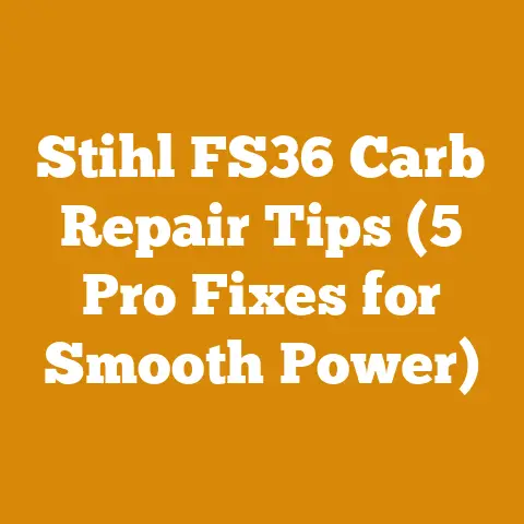 Stihl FS36 Carb Repair Tips (5 Pro Fixes for Smooth Power)
