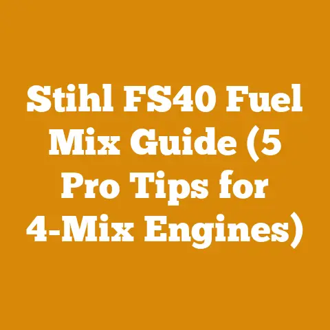 Stihl FS40 Fuel Mix Guide (5 Pro Tips for 4-Mix Engines)