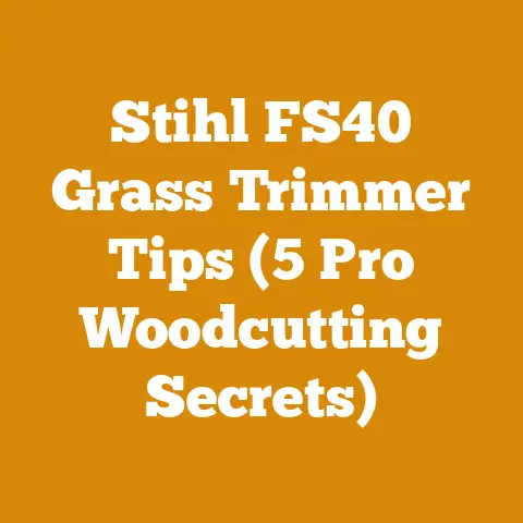 Stihl FS40 Grass Trimmer Tips (5 Pro Woodcutting Secrets)