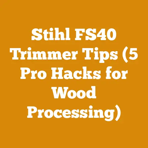 Stihl FS40 Trimmer Tips (5 Pro Hacks for Wood Processing)