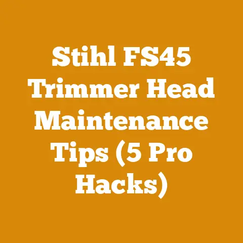 Stihl FS45 Trimmer Head Maintenance Tips (5 Pro Hacks)