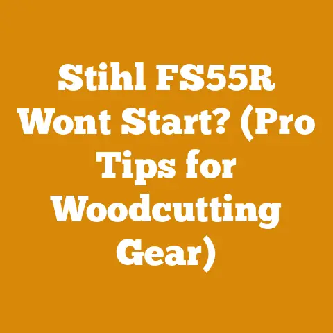 Stihl FS55R Wont Start? (Pro Tips for Woodcutting Gear)
