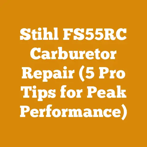 Stihl FS55RC Carburetor Repair (5 Pro Tips for Peak Performance)