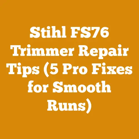 Stihl FS76 Trimmer Repair Tips (5 Pro Fixes for Smooth Runs)