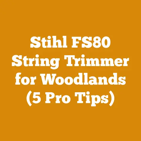 Stihl FS80 String Trimmer for Woodlands (5 Pro Tips)