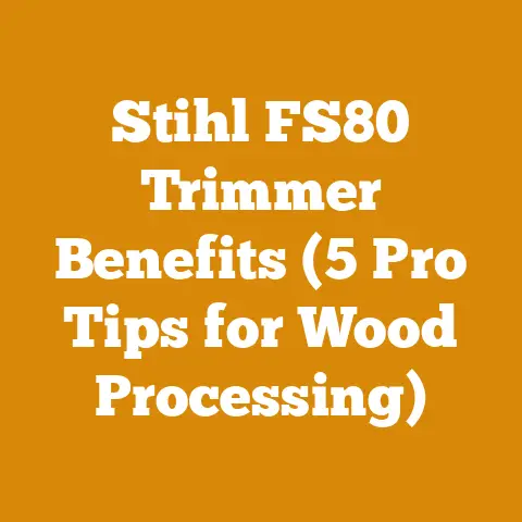 Stihl FS80 Trimmer Benefits (5 Pro Tips for Wood Processing)