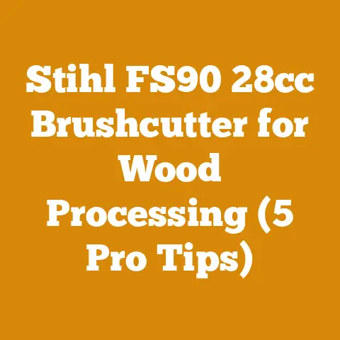 Stihl FS90 28cc Brushcutter for Wood Processing (5 Pro Tips)