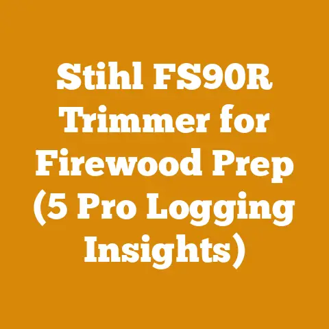 Stihl FS90R Trimmer for Firewood Prep (5 Pro Logging Insights)